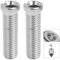 YEOVIBL Tornillos huecos para fregadero de cocina de 45 mm