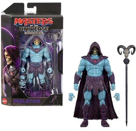Masters of the Universe Action Figure Chronicles Skeletor, 6.5 Inch Scale 2026 Movie Accurate Villain, Deluxe Articulation, Havoc Staff, Jared Leto