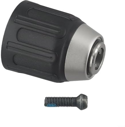 Mandrin N472497 de 30,5 cm avec vis compatible avec les modèles de perceuse Dewalt pour DCD771 DCD777 DCD734 DCD776 DCD778 DW959K2 Métal robuste