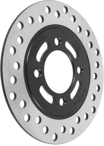 TOGEVAL Rear Brake Disc for Pit Bike Atv Go Kart Brake Disc Replacement Lightweight Rear Rotor for Quad Bike Upgrade