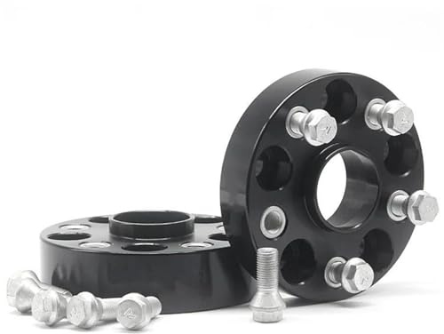 Spurplatten 2 Stück Spurverbreiterungen Adapte 25/30/35/40mm 5x11 2 66,5mm Für Mercedes Für Benz W204/205/211/212/213/220/245 M14x 1,5 Distanzscheiben Platte(25MM)