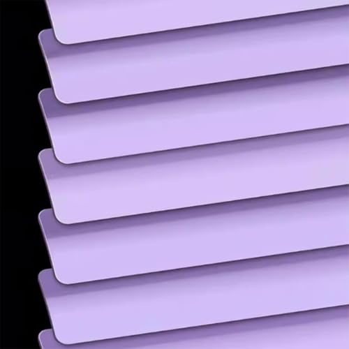 Lila Schalusie Aluminium Fenster Jalousie Verdunkelungsrollo Fensterrollo Rollo Seitenzugrollo Plissee Jalousien Sonnenschutzrollos Für Haus/küche/büro,Individuell Anpassbar (140×140cm)