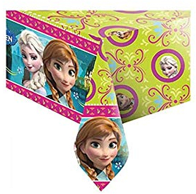 Unique Party 71603 - Plastic Disney Frozen Tablecloth, 1.8m x 1.2m