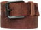 STRONG DESERT VINTAGE Herren Ledergürtel Made in Germany hellbraun 85