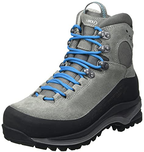 AKU Damen SUPERALP GTX WS Bootsschuh, L.Grey/Turquoise, 39 EU