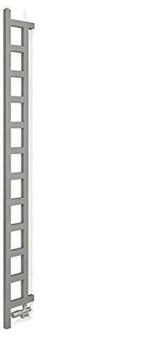 anapont elektrischer Badheizkörper - 1660h x 200b Easy Raumteiler - weiß - Timer-Funktion - Handtuchheizkörper - Badheizung elektrisch - Handtuchheizung - Made in Germany