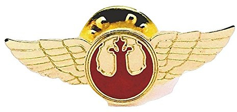 Patch Nation Rebel Alliance Pilot Flügel Cosplay Metal Pin Badge