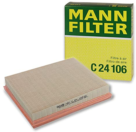 MANN-FILTER, C 24 106 Luftfilter | Für PKW, Saubere Luftzufuhr, Langlebiges Filtermedium, Passgenaues Design, Echte OE-Technologie