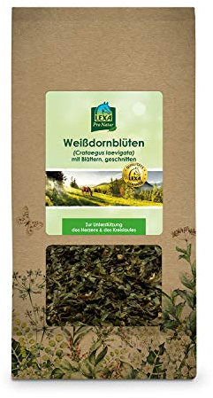 LEXA Weißdornblüten mit Blättern 1,0 kg Beutel