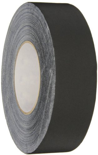 Polyken 510 Vinyl Coated Cloth Premium Gaffer's Tape, 11.5 mil Thick, 50m Length, 48mm Width, Black
