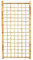 Treillis en bambou Ten - 180 x 90 cm - Pour plantes - Treillis en tubes de bambou