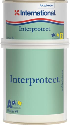 International Interprotect / Epoxid grundierung | Grau | 750ML | Zwei komponenten, Schnell trocknend