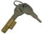 leisure MART Hitch Coupling Lock and Key Suitable for Trailers with Pressed Steel Couplings Such as Erde, Daxara, Maypole and Others LMX689