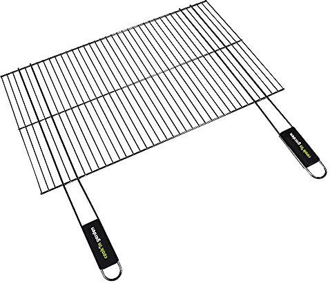 Cook'in Garden Gr011 - Griglia cromata 67 x 40 cm, cromata