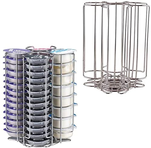 UTIZ Porte-Capsules de Café Compatible avec Tassimo (52 x capsules) - Supports pour Capsules de Café Tassimo - Support Rotatif