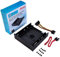 Akasa 8.9 cm Interner Geräte/SSD/HDD-Adapter mit SATA-Kabeln | 3-in-1 | 13.3 cm auf 6.3 cm / 8.9 cm Bay Adapter | SATA Stromkabel | SATA Datenkabel | AK-HDA-12