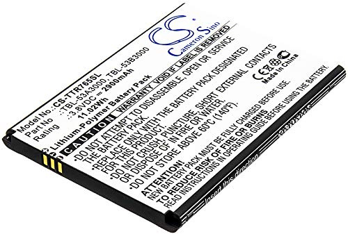 TCTK Akku 2900mAh Kompatibel mit [TP-Link] M7650 Ersetzt TBL-53A3000, TBL-53B3000