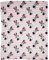 Disney Cudlie Baby Girl Minnie Mouse 1-Ply Flannel Fleece Blanket with Simply Stripe Print