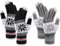 Jovego Schwarze Touchscreen Handschuhe Damen Herren - 2 Paar Warme Winterhandschuhe Mit Plüschfutter für Skifahren, Radfahren und SMS