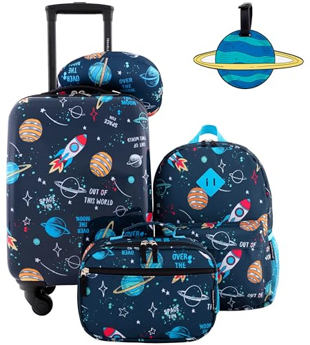 Travelers Club Kids Luggage, Space, 5-Piece Set