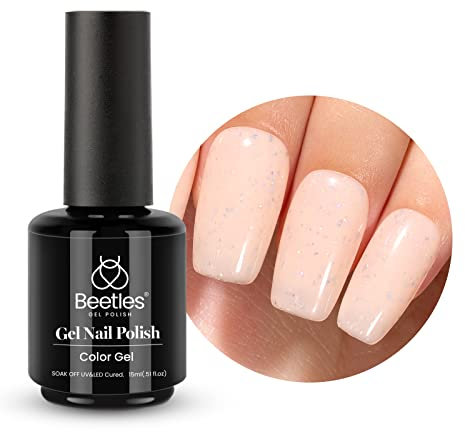 beetles Gel Polish 1 Pcs 15ml Original Shine Glitter Gel Nail Polish Shimmer Holographic Nail Gel Soak Off UV Led Nail Lamp Diy Nail Art Design Manicure at Home