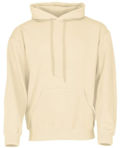 Fruit of the Loom Classic Kapuzen-Sweat + GRATIS MyShirt Stoffbeutel, Farbe:Natur + GRATIS MyShirt Stoffbeutel, Größe:L