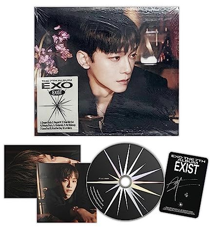 EXO - 7th Album [EXIST] (DIGIPACK Ver - CHEN Ver.) Cover + Booklet + CD-R + Photo Card + Folded Poster + Poster + 4 Extra Photocards