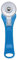 Imtrub 45mm Cutter Rotatif Couture - Coupe rotative en Acier Inoxydable Rouleau Roue Couture piquage Coupe Ronde Tissu Coupe Tissu Artisanat Coupe Tissu Guidage pour Couture,Papier,Tissu,Toile