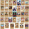 IOSCDH Anime Poster,34 PCS Kopfgeld Gesucht Poster Anime Poster,O-ne-Piece Gesucht Poster,One Pie-ce Piraten Gesucht Poster,Kopfgeld Gesucht Poster,Poster Vintage（28.5cm*21cm）