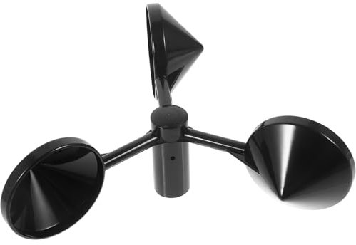 Baluue Wind Cup, 3-Cup Handheld Anemometer Wind Speed Sensor with Digital Display, Accurate Wind Meter for Home, Outdoor Activities, and Hvac Applications