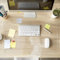 Nicoman Clear Desk Mat, Non-Slip PVC Desk Protector with Round Edge, Heat Resistant & Waterproof Desk Pad for Home and Office, Clear, 60x30cm (2x1ft)