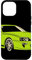 iPhone 12 Pro Max Custom Neon Green Color Car With Black Background Case
