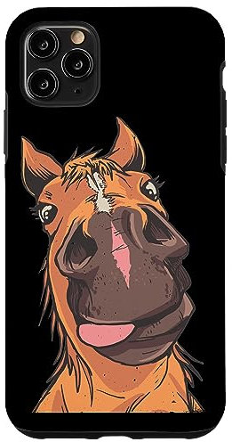 Funny horse head horse rider horse owner horses Horse Case for iPhone 11 Pro Max