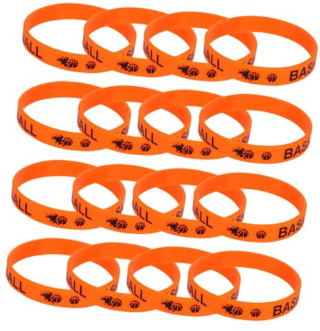 JOINPAYA Bracelet de Fête Unisexe pour Garçons Et Filles Bracelets de Basket- en Silicone pour Événements à Thème Déguisements