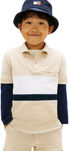 Tommy Hilfiger Jungen Mini Corp Emb Clrblock Polo Ss Kb0kb10383 Polos (1er Pack)