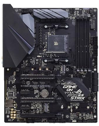 Motherboard passend für ASUS STRIX B450-F Gaming AM4 B450 ATX Esports Motherboard für Ryzen 7/5/3 5800X 5600X 3600 CPU DDR4 USB 3.1 Gen 2 NVMe M