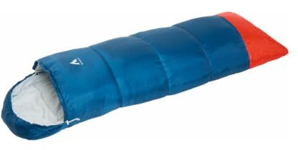 McKINLEY Decken-Schlafs. Camp SoftNest 5 Blue Petrol/RED/Blue