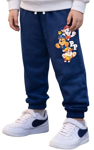 Paw Patrol Jogginghose für Jungen - Kinder Trainingshose Sweathose Hose Blau
