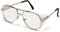 PYRAMEX Pathfinder Safety Eyewear Clear Lens With Gold Frame Safety