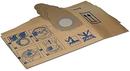 Nilfisk Filtersack AERO 400-440 (5 Stück, Zubehör für Industriestaubsauger, Staubsaugerbeutel) 61156