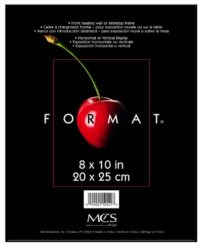 MCS 12441 Bilderrahmen, 20,3 x 25,4 cm, Schwarz