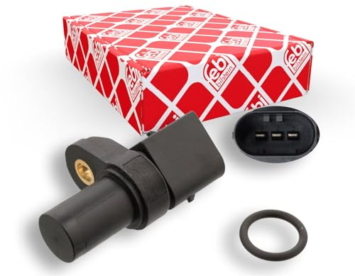 febi bilstein 29483 Kurbelwellensensor mit O-Ring, 1 Stück | Kompatibel mit: BMW 1, 1, 1 Cabriolet, 1 Coupe, 3, 3, 3 Cabriolet, 3 Compact, 3 Coupe, 3 Touring, 3 Touring, 5, X1, X3