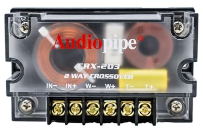Audiopipe 2 way Crossover CRX-203 400 Watts Passive Crossover Car Audio Tweeter