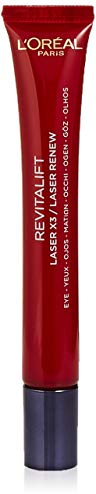 L'Oréal Paris - Soin Yeux Triple Action Anti-Âge - Anti-Rides & Multi-Correction - À l'Acide Hyaluronique & au Pro-Xylane - Pour Tous Types de Peaux - Revitalift Laser X3 - 15 mL