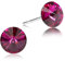 LUISIA® Ohrstecker mit Kristallen von Swarovski® - 6 mm - Pink