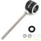 SHARROW Recurvebogen Sight Pin Recurve Bogen Visier Scope 0.5/0.75/1.0 Optical Fiber Sight Scope Pin Bogenvisier Jagdvisier für Bogensport Zubehör LH/RH (1.0, Schwarz)