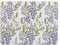 Creative Tops Cork-Backed Medium Placemats / Table Mats with Printed 'Wisteria' Design, Rectangular, White, 30 x 23 cm, Set of 6