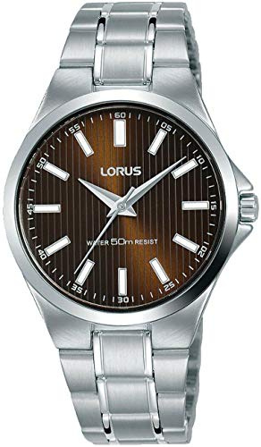 Lorus Klassik Damen-Uhr Edelstahl mit Metallband RG231PX9