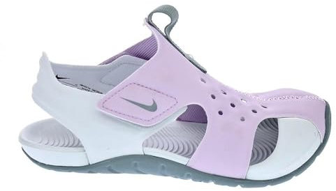 Nike bébé garçon Sunray Protect 2 Chaussure de Marche, Lila Helado/Partícula Gris/Polvo Fotón, 25 EU