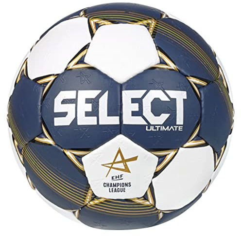 SELECT Ultimate Handballbälle Weiss Blau 3
